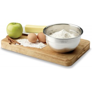 Cuisinart Mixing Bowl Set, Stainless Steel, 3-Piece, CTG-00-SMB