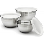 Cuisinart Mixing Bowl Set, Stainless Steel, 3-Piece, CTG-00-SMB