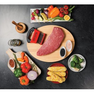 Chef-Master Meat Tenderizer Tool, Stainless Steel Sharp Needle Blade Tenderizer Tool for Beef, Chicken, Turkey, Pork, Fish, Professional Tenderizing Machine Cooking Set,