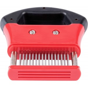 Chef-Master Meat Tenderizer Tool, Stainless Steel Sharp Needle Blade Tenderizer Tool for Beef, Chicken, Turkey, Pork, Fish, Professional Tenderizing Machine Cooking Set,