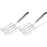 All-Clad Specialty Stainless Steel Kitchen Gadgets 2 Piece Set, Turkey Forks Kitchen Tools, Kitchen Hacks Silver