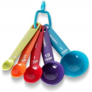 Set of 5 Measuring Spoons, Perfect for M...