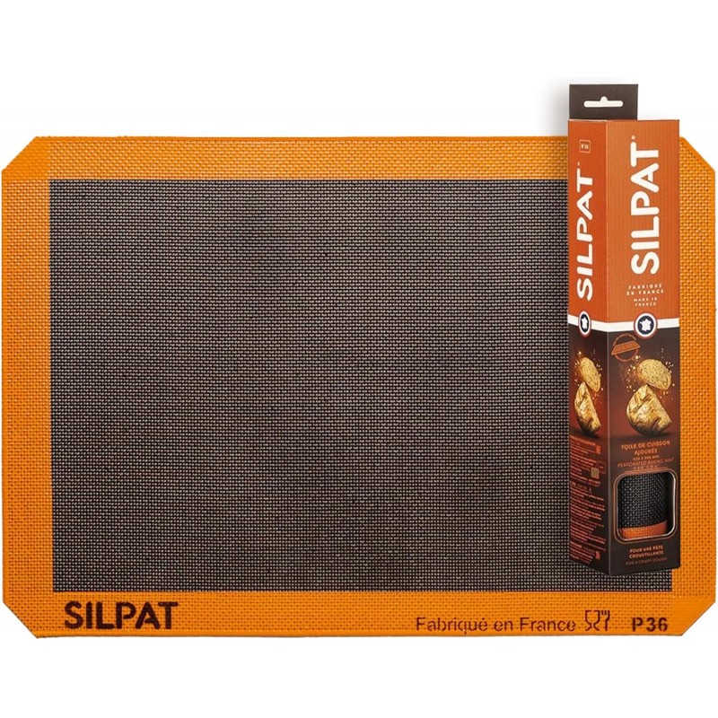 Silpat The Original Silpain Premium Non-Stick Silicone Baking Mat for Bread, 11-5/8 x 16-1/2