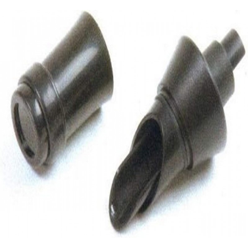 Norpro NOR-493D 40 Piece Dsp Wine Pourer/Stopper, Black & Silver