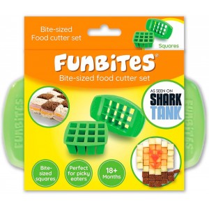 FUNBITES Sandwich Cutter for Kids Lunch,...
