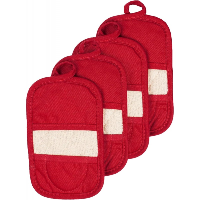 RITZ Premium Pot Holders & Heating Pads (4-Pack), 8.5