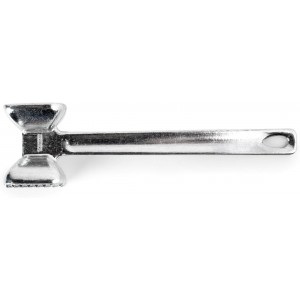 Fox Run Aluminum Meat Tenderizer, 2 x 2.5 x 9 inches, Metallic