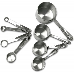 All-Clad Stainless-Steel 8 pc. Standard-Size Measuring Cup & Spoon Combo Set