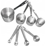 All-Clad Stainless-Steel 8 pc. Standard-Size Measuring Cup & Spoon Combo Set