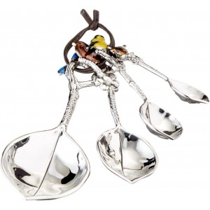 Ganz 4-Piece Measuring Spoons Set, Birds