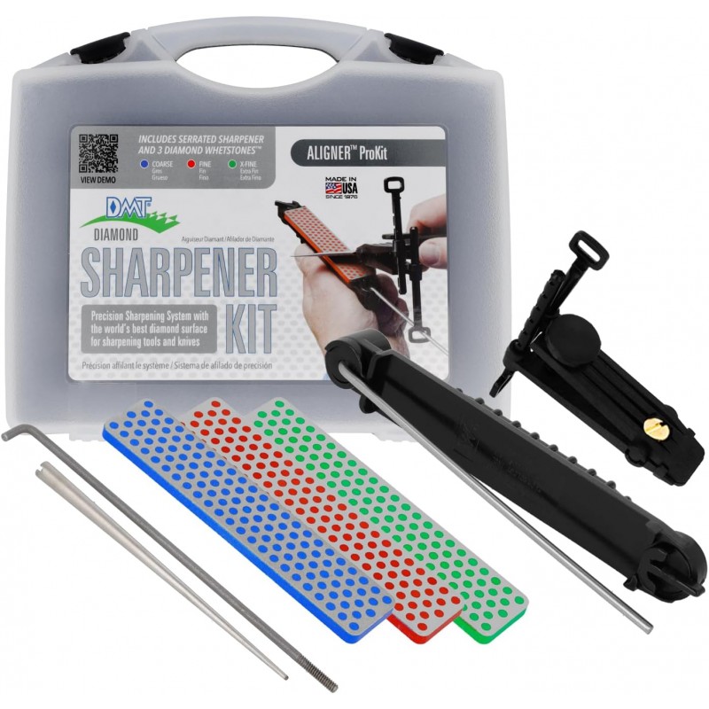 Diamond Machining Technology (DMT) A-PROKIT Dia-Sharp Whetstone Sharpening Kit With Diamond Sharpening Stones