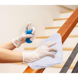 Utopia Towels Kitchen Bar Mops, Pack of 12, 16 by 19 Inches, 100% Cotton Super Absorbent White Towels, Multi-Purpose Cleaning Towels for Home and Kitchen Bars