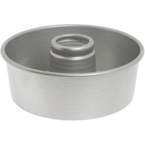 Bundy Chicago Metallic Aluminum Angel Food Cake Pan with AMERICOAT Glaze - 10