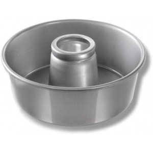Bundy Chicago Metallic Aluminum Angel Food Cake Pan with AMERICOAT Glaze - 10