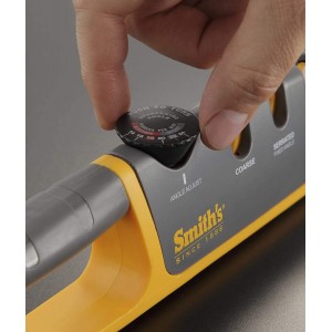 Smiths Adjustable Manual Knife Sharpener Gray/Yellow S-50264