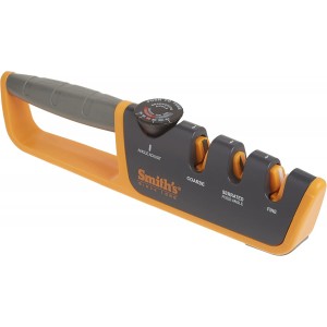 Smiths Adjustable Manual Knife Sharpener Gray/Yellow S-50264