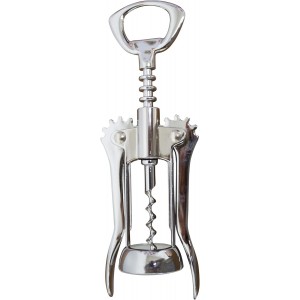IMUSA USA Winged Corkscrew for Wine and Beer Bottles