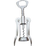 IMUSA USA Winged Corkscrew for Wine and Beer Bottles