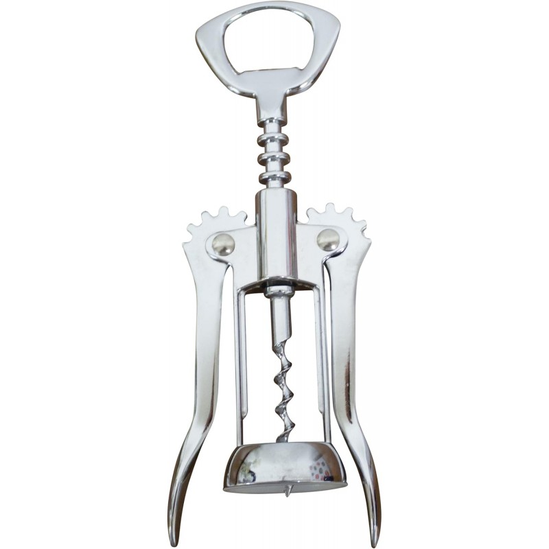IMUSA USA Winged Corkscrew for Wine and Beer Bottles