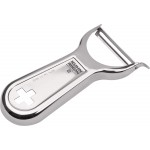 Kuhn Rikon Swiss Metal Peeler 4”, Stainless Steel