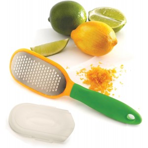 Norpro Grip-EZ Citrus Zester Stripper with Sheath, One Size, Multicolored