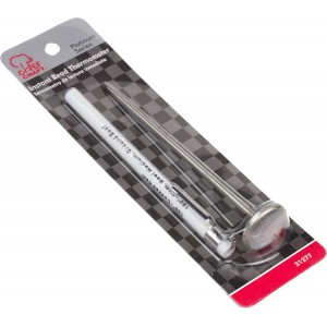 Chef Craft Select Instant Read Thermometer, 5.5 inches in Length, Stainless Steel