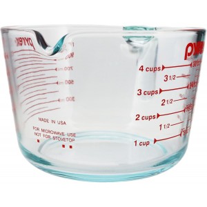 Pyrex 5301485 4 Cup Glass Measuring Cup - Made in USA