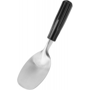 New Star Foodservice 34363 Stainless Steel 18/8 Espresso Frothing Spade & Ice Cream Spade Bakelite Handle, Silver