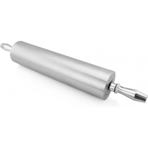 New Star Foodservice Extra Heavy Duty Restaurant Aluminum Rolling Pin, 18