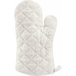 New Star Foodservice Oven Mitts with Extra Defense, up to 400F, Set of 2 (Tan (Terry Cloth), 13-Inch (Set of 2))