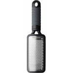 Microplane Home Series Fine Cheese Grater - Surgical Stainless Steel for Fine Grating (Black)