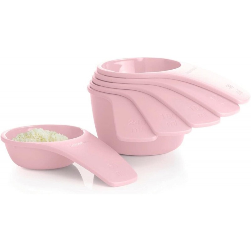 Tupperware Measuring Cup Set in Pink