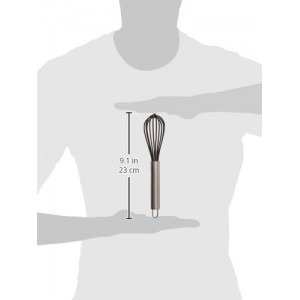 Farberware Professional Silicone Mini Whisks (Set of 2), Black