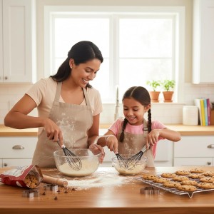 Farberware Professional Silicone Mini Whisks (Set of 2), Black