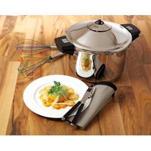 Kuhn Rikon COLORI® Silicone Balloon Whisk – For Mixing, Baking & Cooking – Non-Stick Safe, Stainless Steel Handle, Dishwasher Safe, 8 Inch, Rainbow