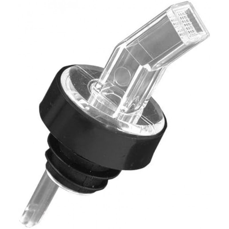 Set of 24 Plastic Screen Liquor Bottle Pourer CLEAR