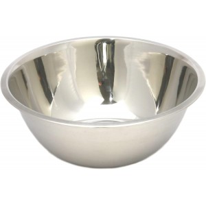 Chef Craft Brushed Mixing Bowl, 5-Quart,...
