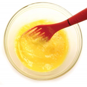 Norpro Grip EZ Fiskie Red Santoprene Combination Fork and Whisk