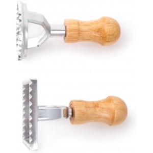 Fox Run 57670 Ravioli Cutter Stamps, Round & Square, Set of 2 , 2.75 x 4.75 x 5.75 inches