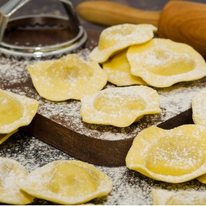 Fox Run 57670 Ravioli Cutter Stamps, Round & Square, Set of 2 , 2.75 x 4.75 x 5.75 inches