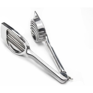Fox Run Mushroom and Egg Slicer, Cast Aluminum,Silver