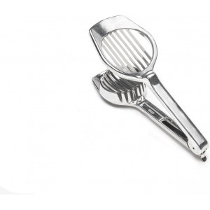 Fox Run Mushroom and Egg Slicer, Cast Aluminum,Silver