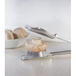 Fox Run Mushroom and Egg Slicer, Cast Aluminum,Silver