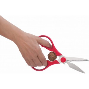 Trudeau multi kitchen shears Red 0010-189 (japan import)