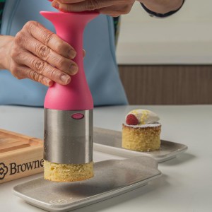 Cuisipro Ice Cream Scoop and Stack, Pink