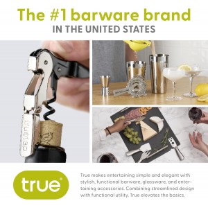 Assorted Lily Wine Pourer and Stoppers by True