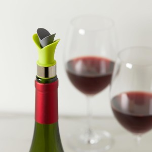 Assorted Lily Wine Pourer and Stoppers by True