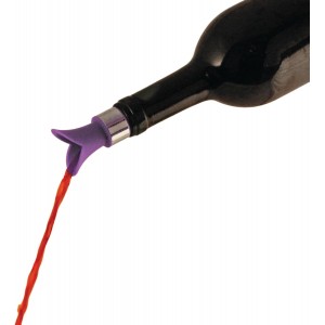 Assorted Lily Wine Pourer and Stoppers by True