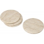 Creative Home Set of 4 Genuine Marble Drink Coasters – 4