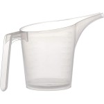 Fox Run Easy Pour Measuring Cup with Funnel Spout, 3.5, Clear Plastic